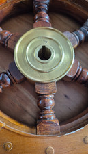 Antikes maritimes Steuerrad