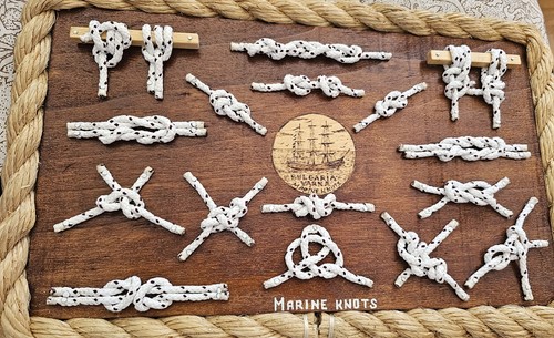 Schöne martime knotentafel - ,