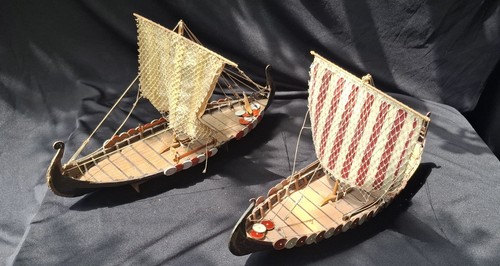 Fertiges modell wikinger - x,