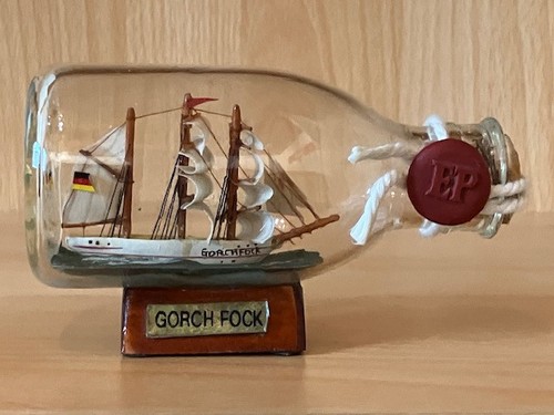 Buddelschiff gorch fock - gorch,