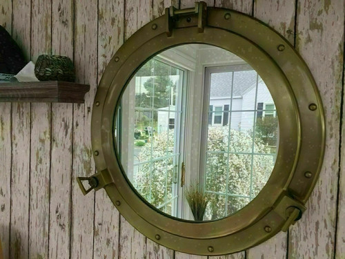 Zoll antik bullauge maritim - 24,