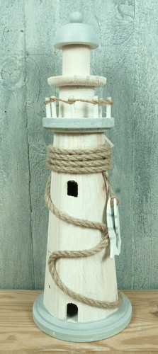 Deko holz leuchtturm - deko,