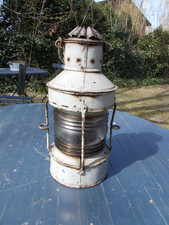 Alte runde  Schiffslampe -