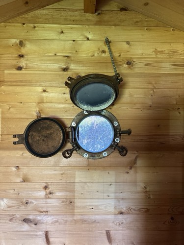Maritimes bullauge aus messing - bullauge,
