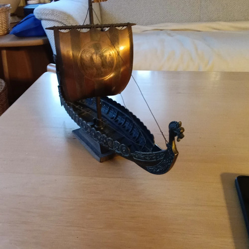Schiffsmodell wikingerschiff - schiffsmodell,
