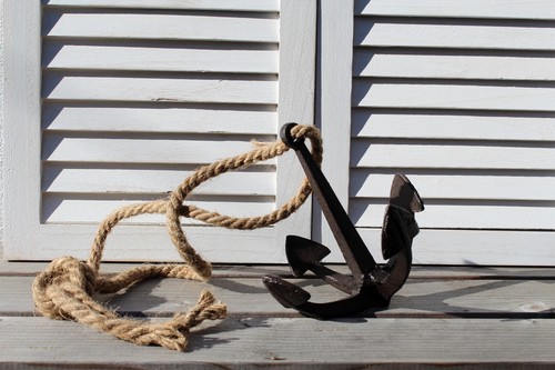 Deko anker seil maritim see - seil,