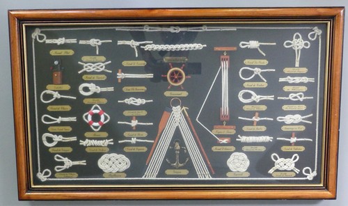 Große knotentafel sea club - große,