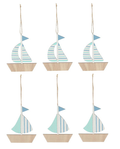 6er set maritime - maritime, deko