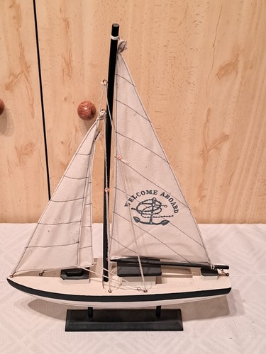 Deko holz segelschiff boot - deko, segelschiff,