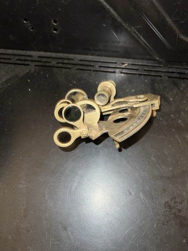 Vintage look messing sextant - messing,