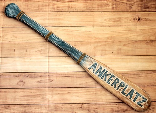 Deko paddel aus holz - aus,