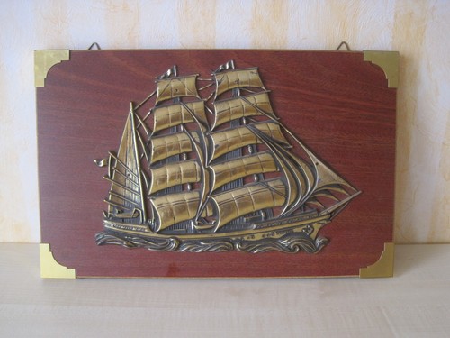 Maritimes messing wandbild auf - wandbild,