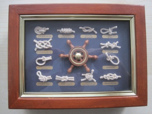 Maritime deko knotentafel - maritime,