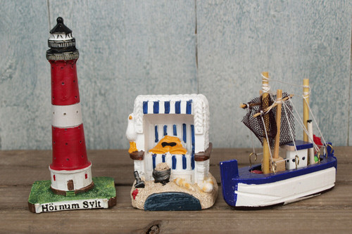 Tlg maritimes deko set - 3-tlg.,