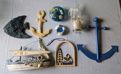 Maritime dekoration teilig - maritime, 8-teilig
