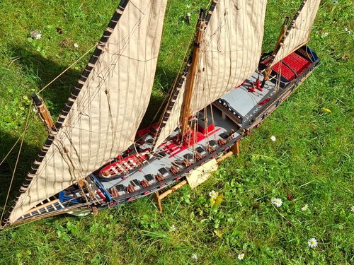 Historisches segelschiff - historisches,