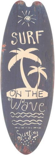 Maritime wanddeko surfboard - maritime,